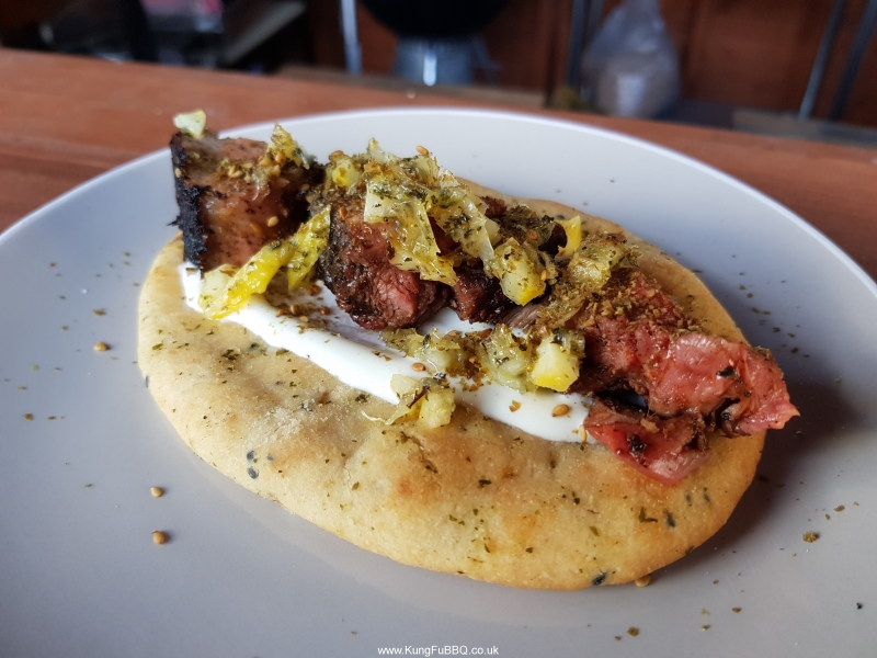 Butterfly leg of goat