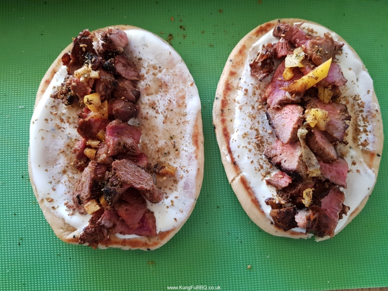 Butterfly leg of goat