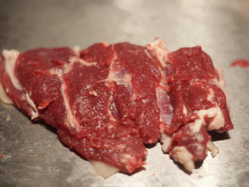 Butterfly leg of goat