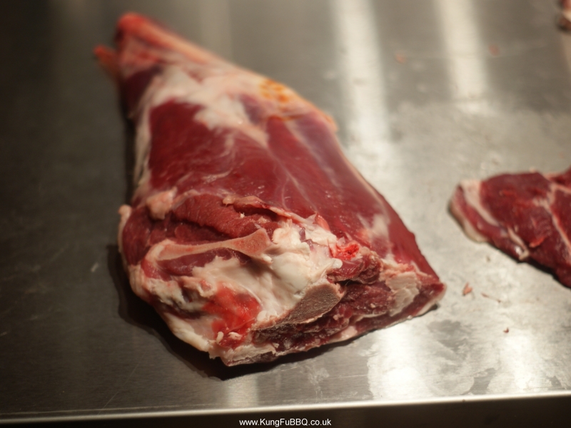 Butterfly leg of goat