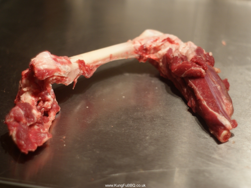 Butterfly leg of goat