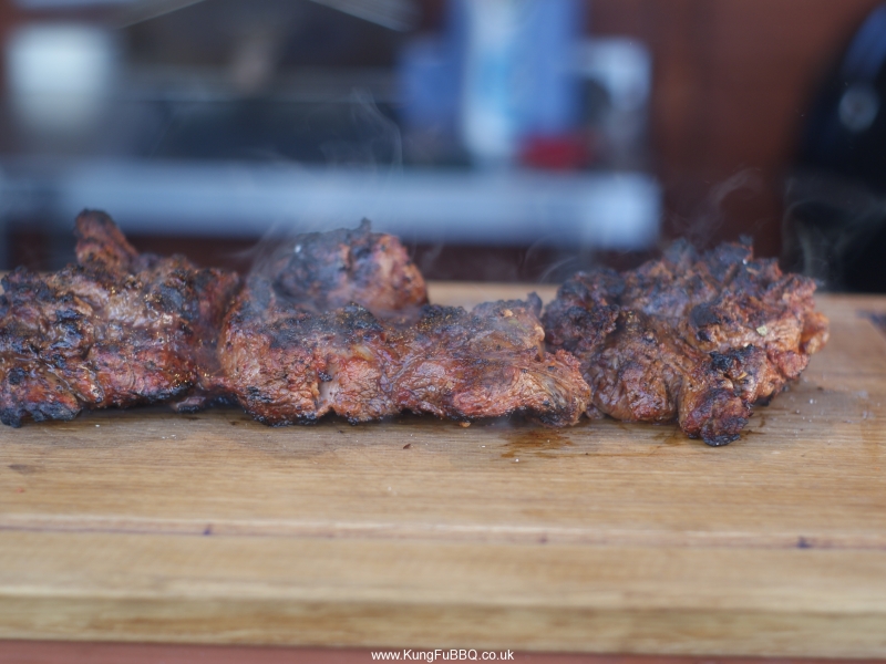 Butterfly leg of goat