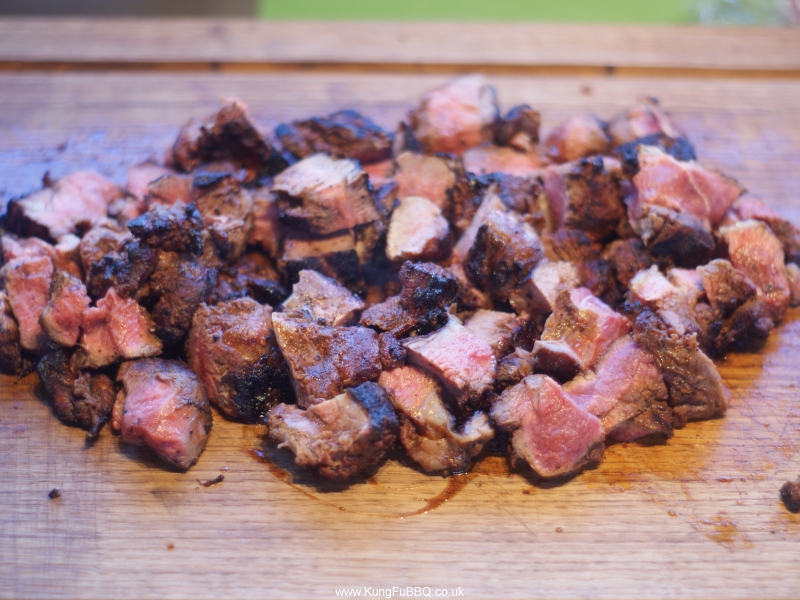 Butterfly leg of goat