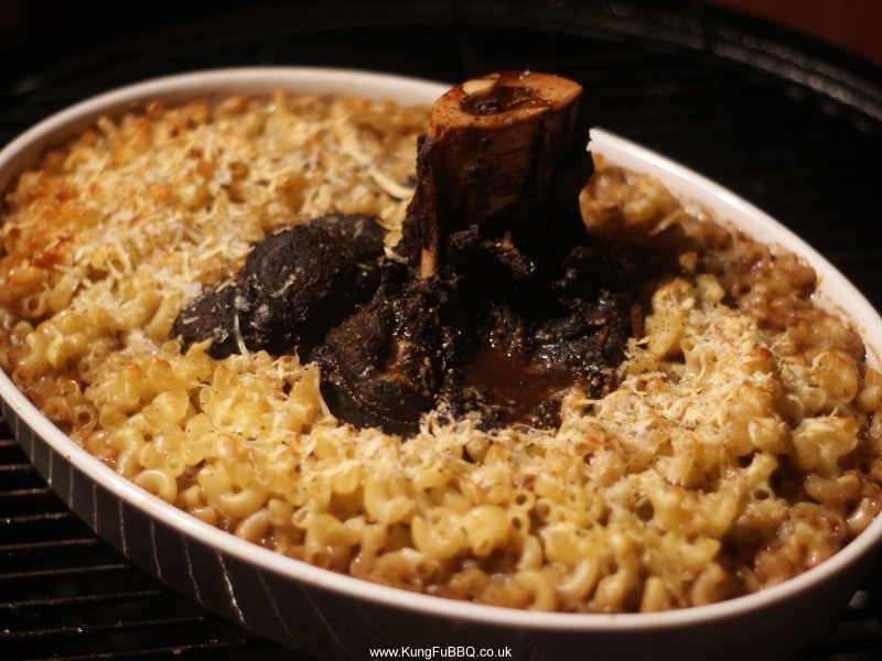 Beef shin mac n cheese