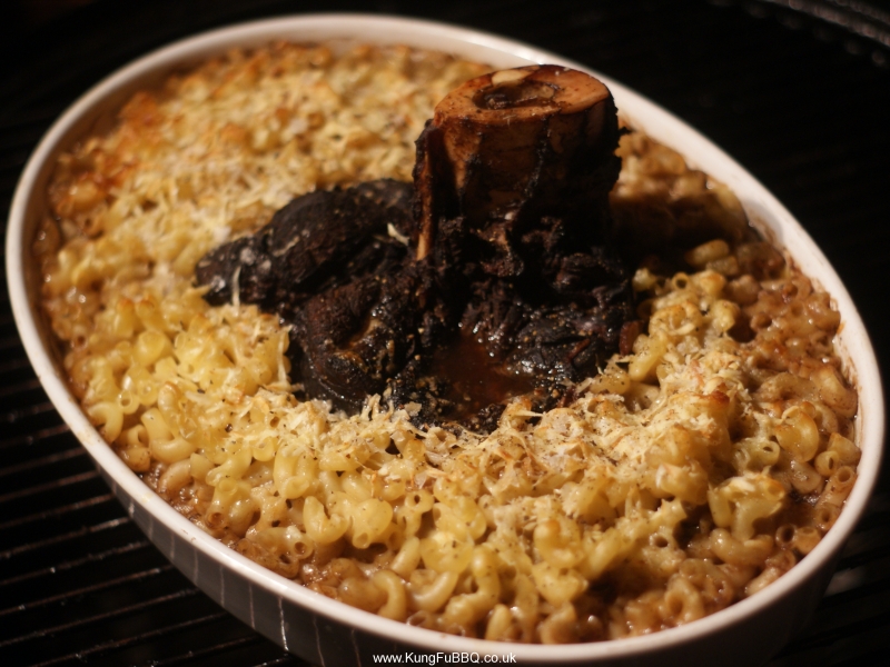Beef shin mac n cheese