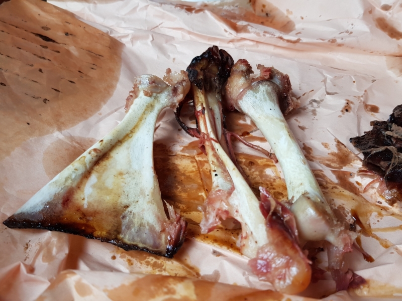 Smoked goat shoulder