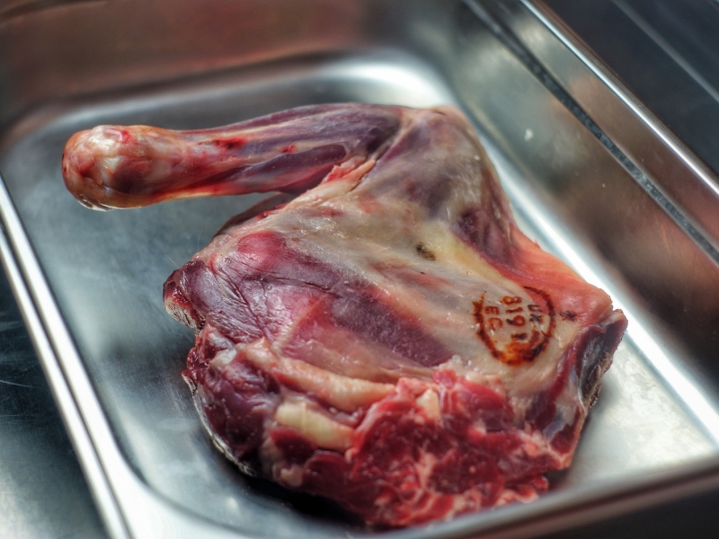 Smoked goat shoulder