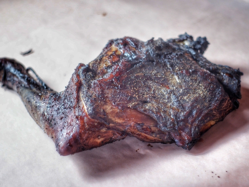 Smoked goat shoulder