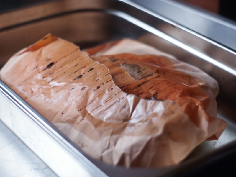 Smoked goat shoulder