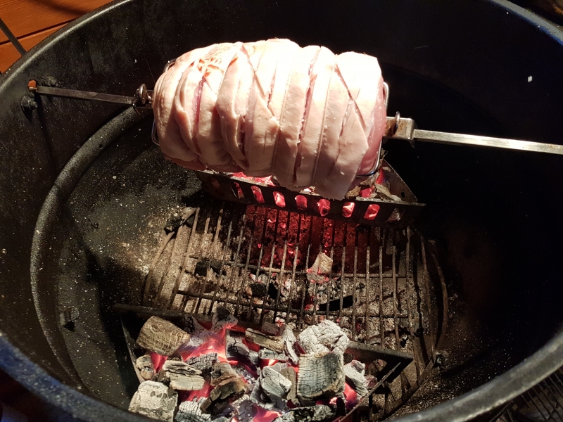 Rotisserie Leg of Pork