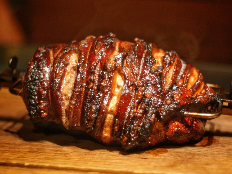 Rotisserie Leg of Pork