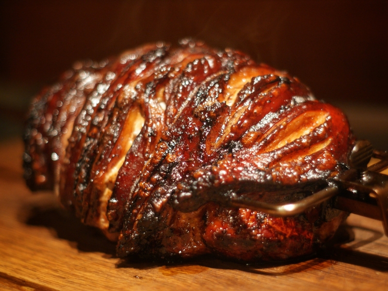 Rotisserie Leg of Pork