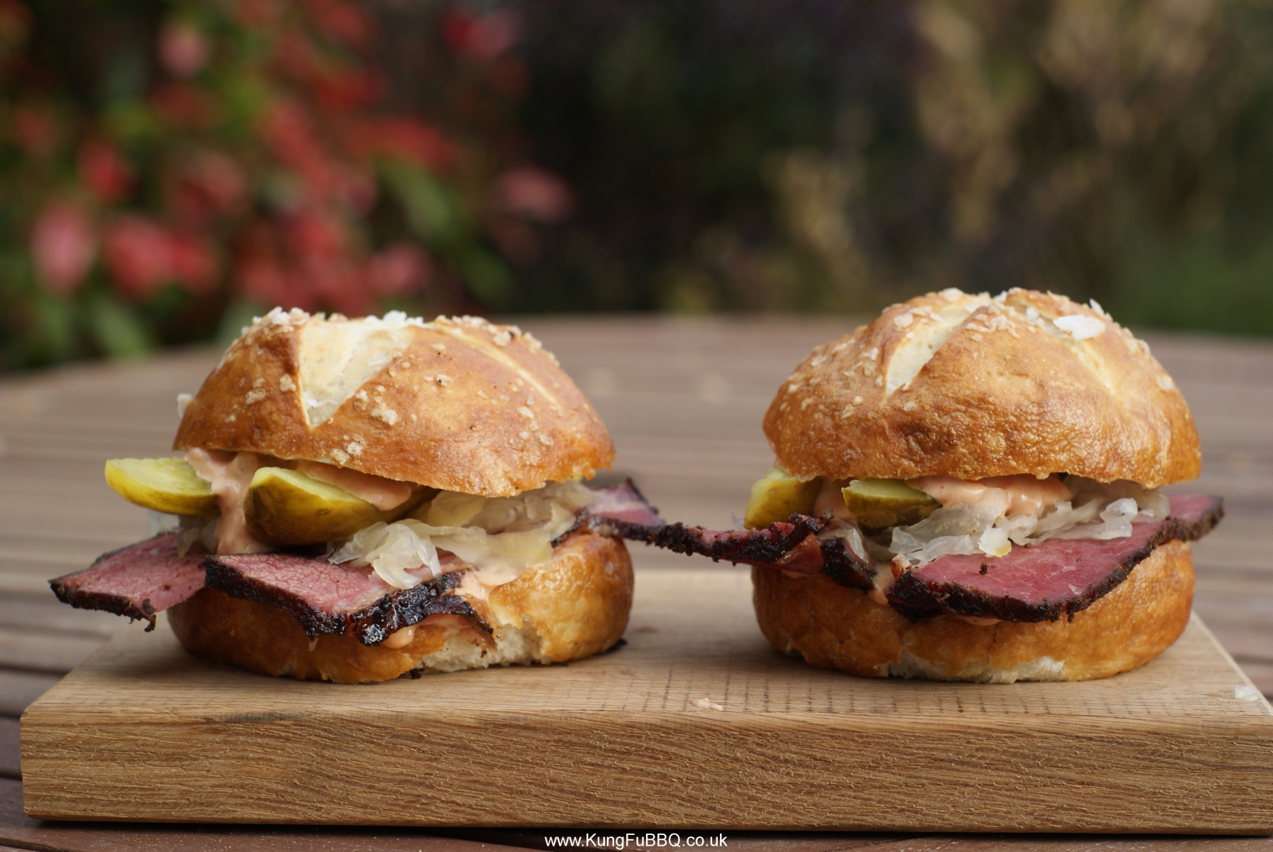 BBQ27/17 Hang Fire BBQ Pastrami KungFuBBQ