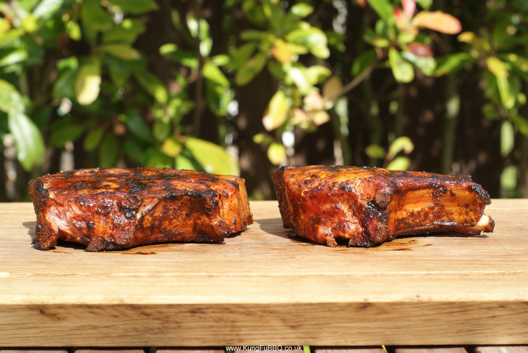 BBQ52/17 Monster Pork Chops KungFuBBQ