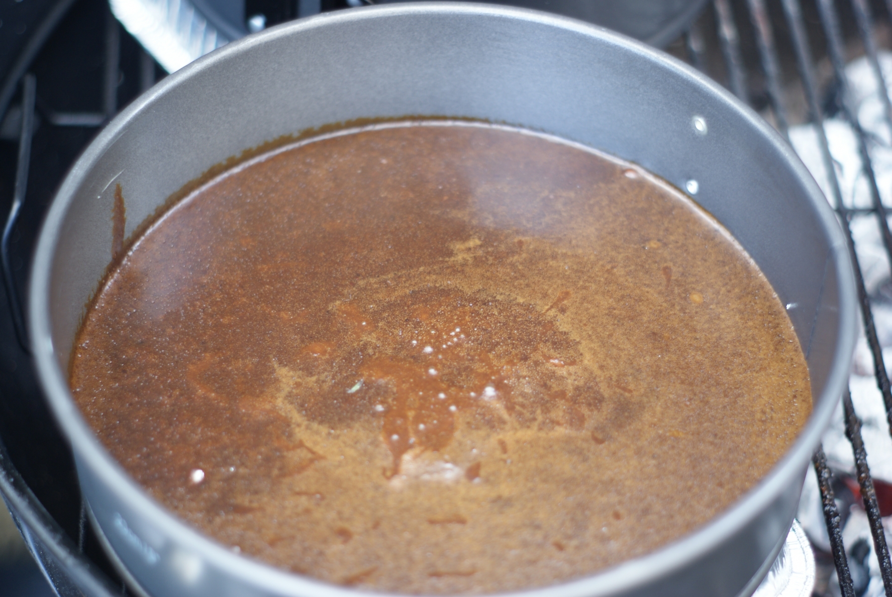 BBQ70/17 Dark Molasses Gingerbread Cake KungFuBBQ