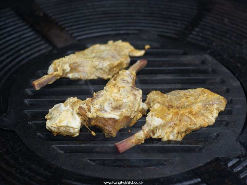 grilled lamb chops