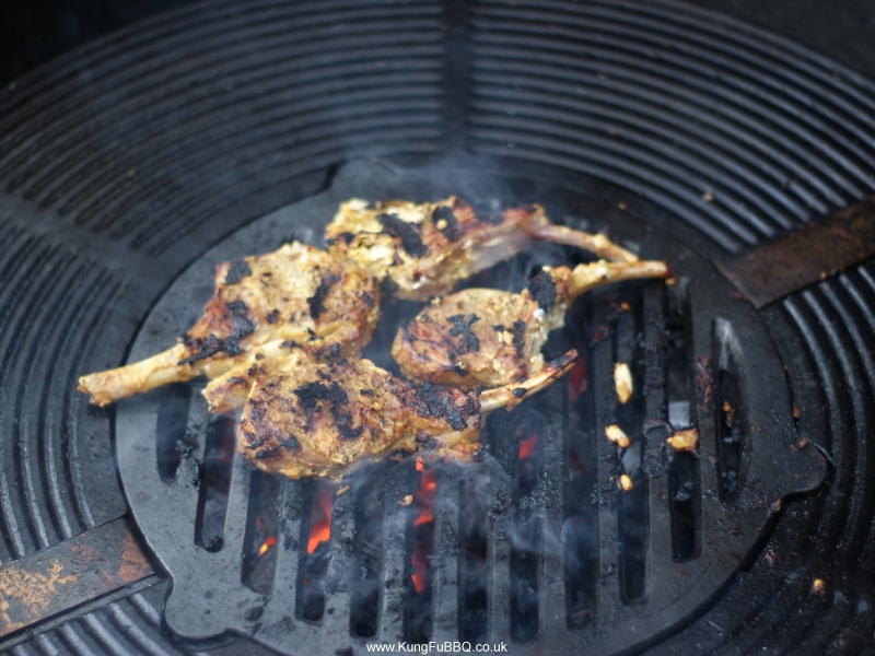 grilled lamb chops