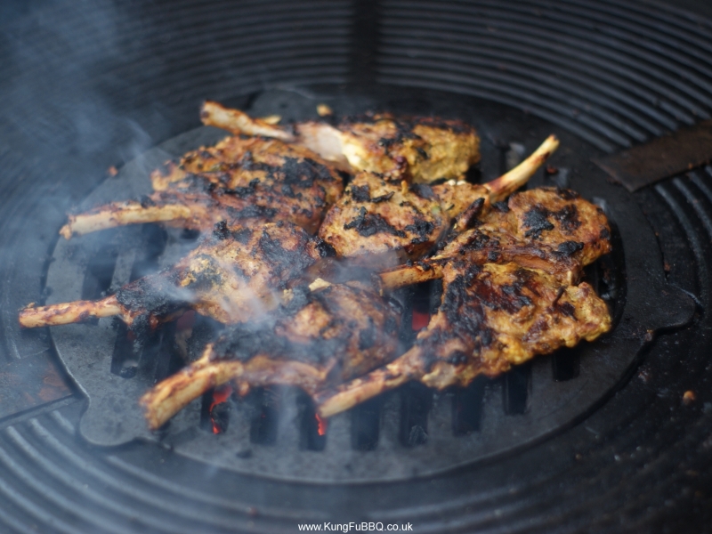 grilled lamb chops