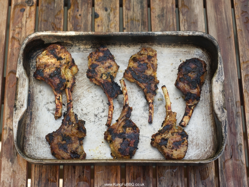 grilled lamb chops