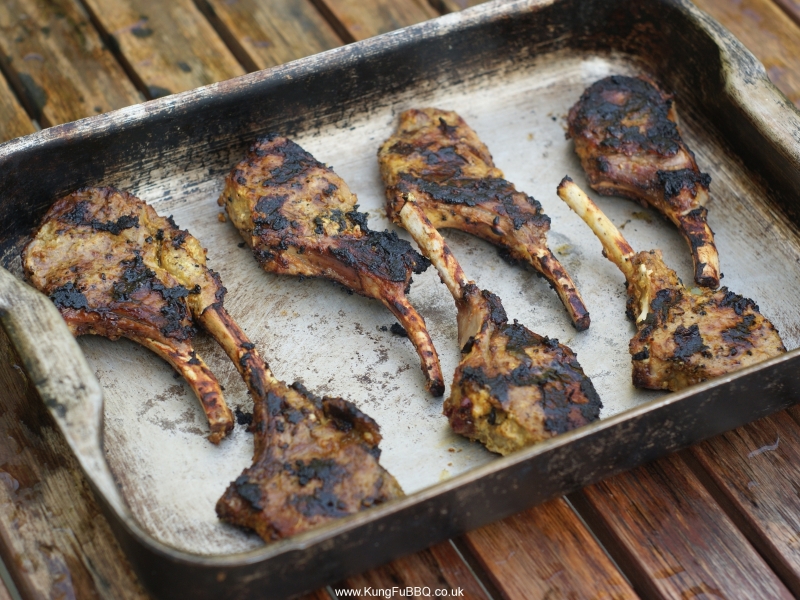 grilled lamb chops